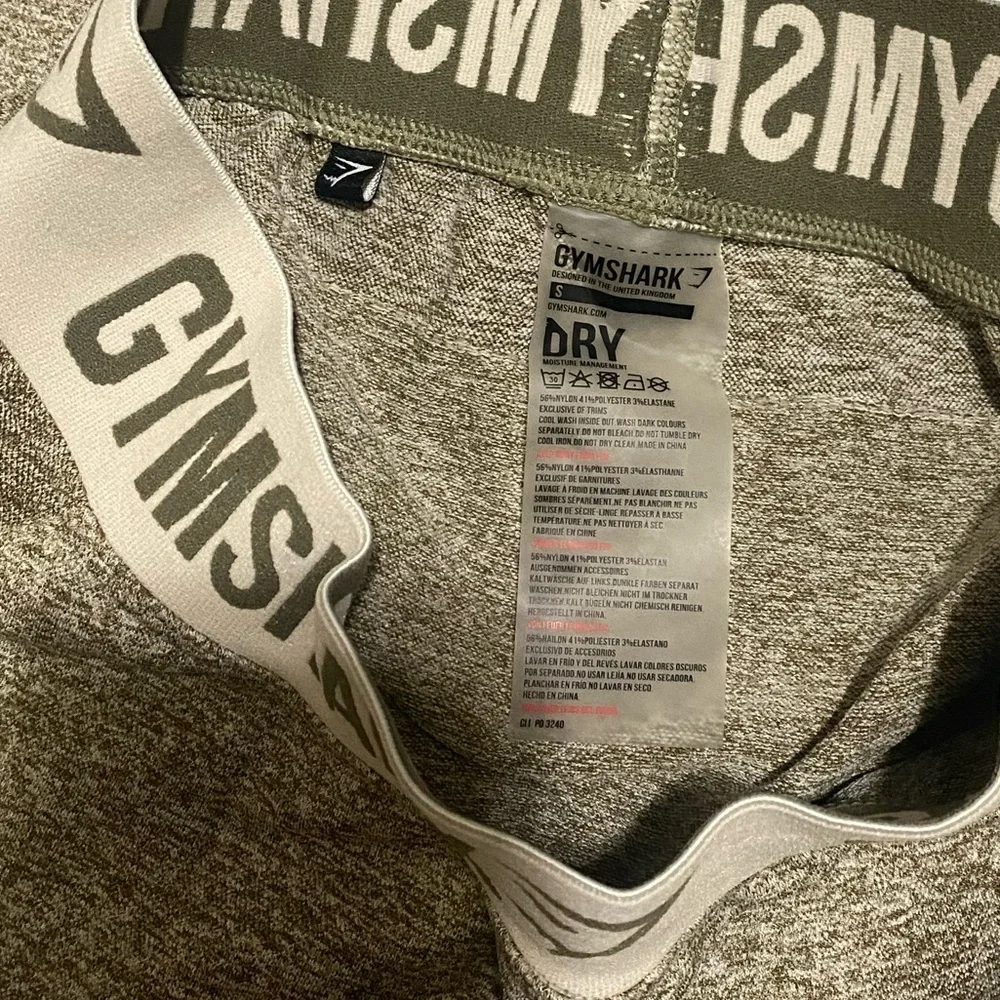 Gymshark Olive Green Flex Leggings - Picture 7 of 7